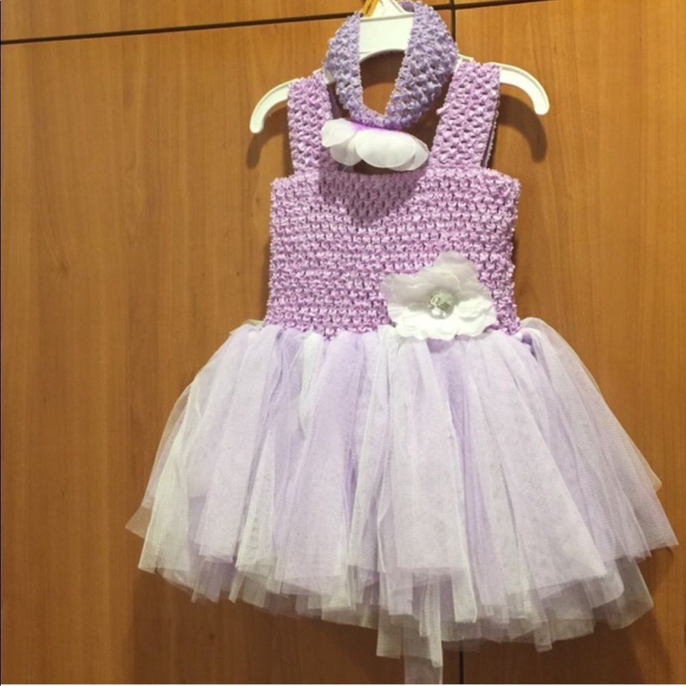 Lavender tutu dress